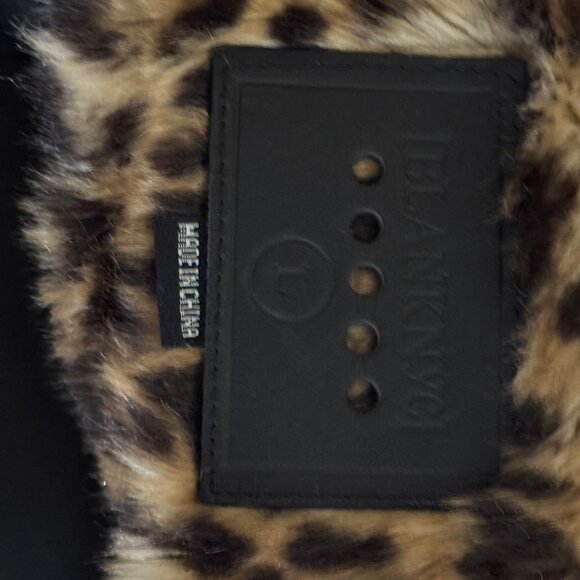 Faux Fur Leopard Print Coat - Picture 4 of 4